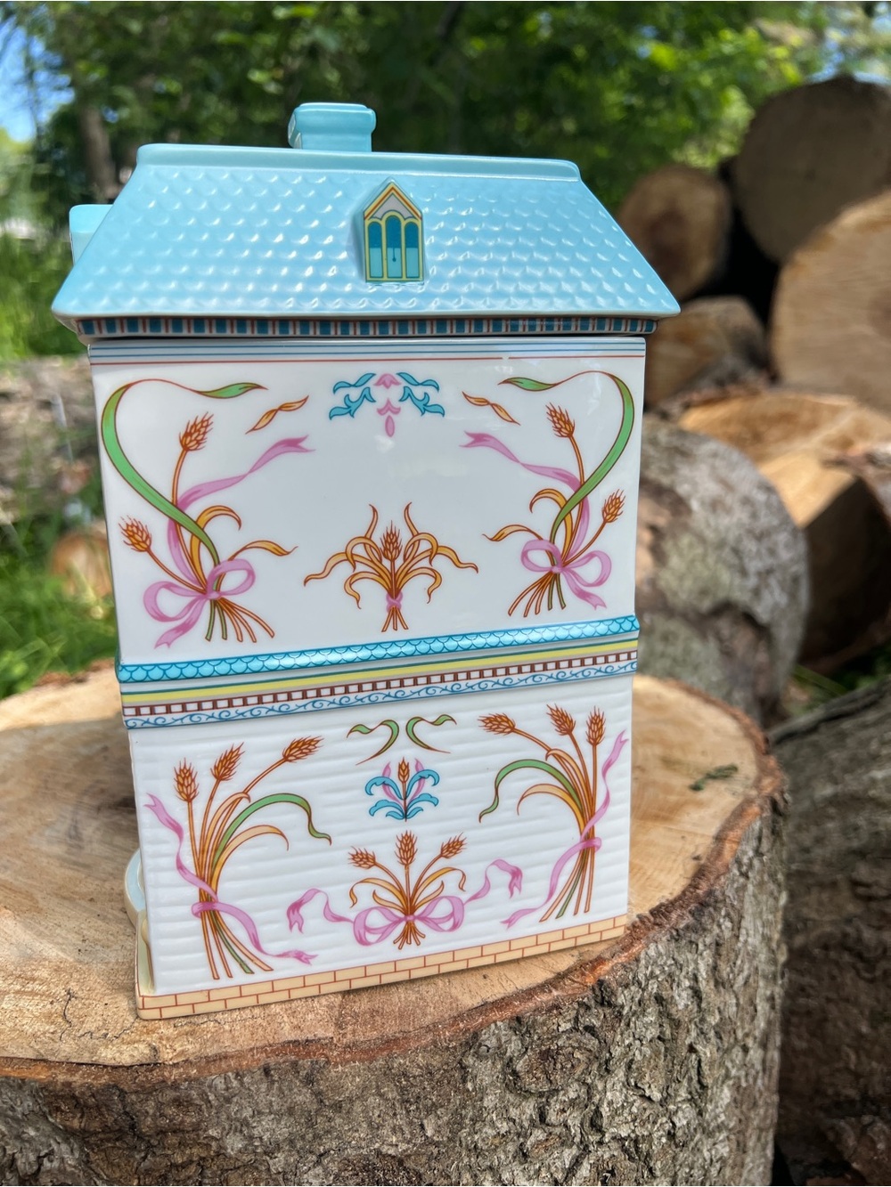 1990 Lenox Village Flour Bake Shoppe Canister - Picture 6 of 16
